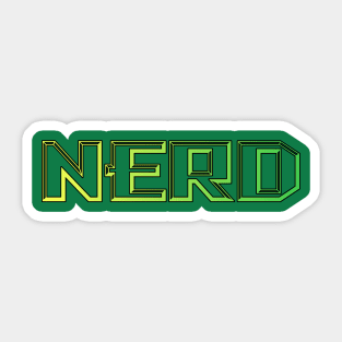 Nerd Funny Quote Sticker